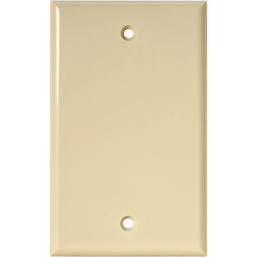 Ivory Blank Wall Plate