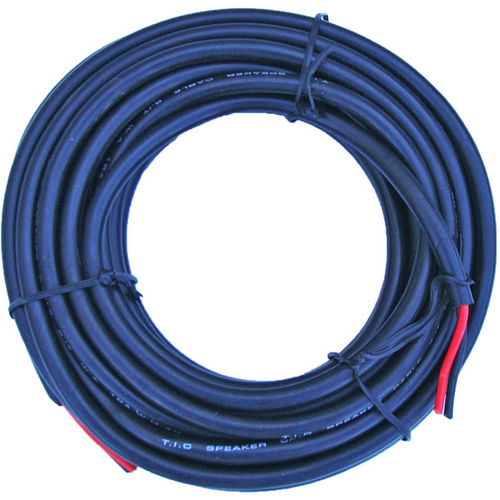 18-Gauge 2-Conductor Direct-Burial Double Insulated Speaker Cable - 30'