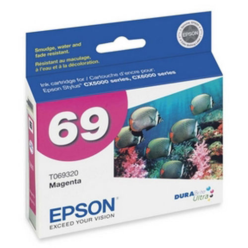 Epson T069320 Magenta Ink Cartridge For Stylus Cx5000 and Cx6000 Printers