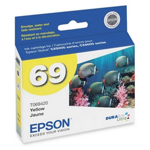 Epson T069420 Yellow Ink Cartridge For Stylus Cx5000 and Cx6000 Printers