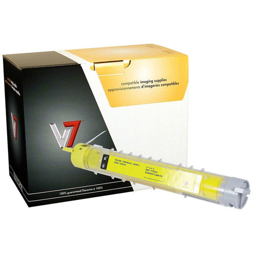 V7 Dell Compatible 5100 High Yield Yellow Toner Cartridge