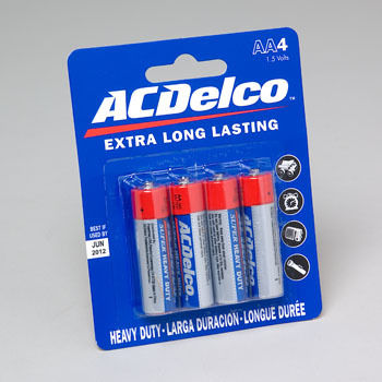 BATTERIES AC DELCO AA 4PK Case Pack 48