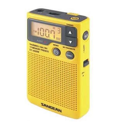 AM/FM Digital Weather Alert Pocket Radio