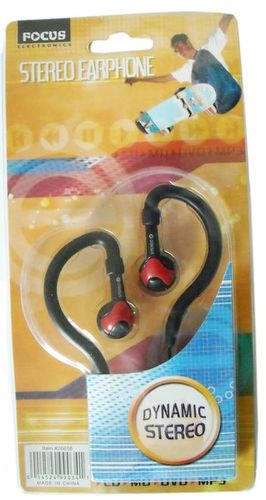 Focus Brand Stereo Earphones Case Pack 144