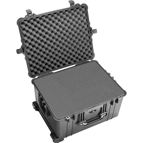 1620 Transport Case With Foam - Black