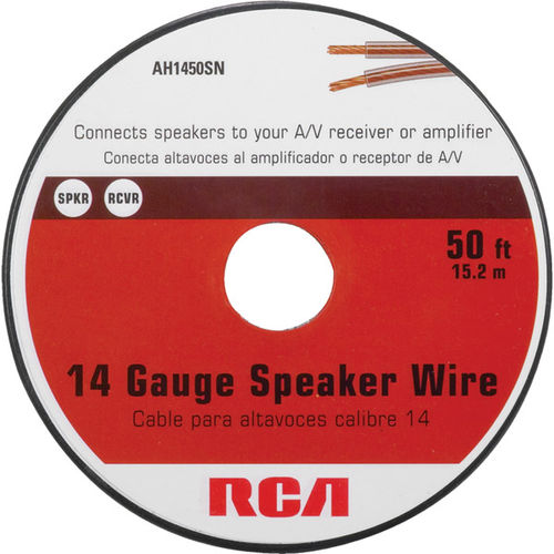 50' Audio Hookup 14 Gauge Speaker Wire - Spool