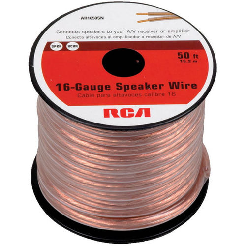 16-Gauge 50' Speaker Wire Spool