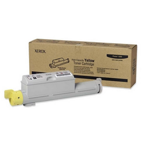 High-Capacity Yellow Toner Cartridge for Phaser 6360 Color Printer