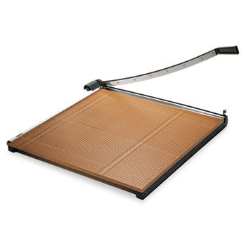 Wood Base Guillotine Trimmer, 20 Sheets, Wood Base, 30""X30""