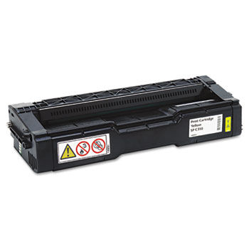 406478 High-Yield Toner, 6000 Page-Yield, Yellow