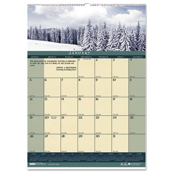 Landscapes Monthly Wall Calendar, 12 x 12, 2014