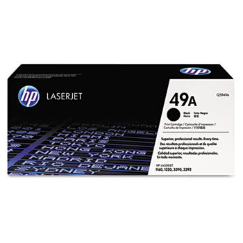 Q5949AG (HP 49A) Government Smart Toner, 2500 Page-Yield, Black