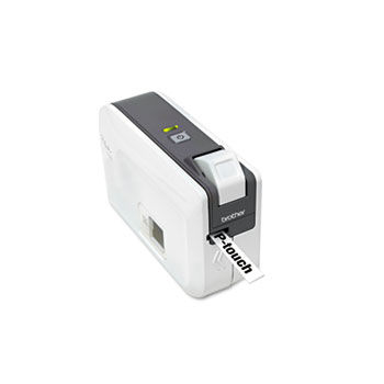 PT-1230PC Connectable Label Printer, 2-1/10w x 6-1/5d x 4-2/5h