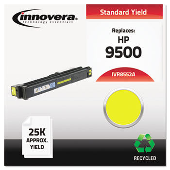 Remanufactured C8552A (9500) Laser Toner, 25000 Yield, Yellow