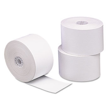 Single-Ply Thermal Cash Register/POS Rolls, 1-3/4"" x 230 ft., White, 10/Pk