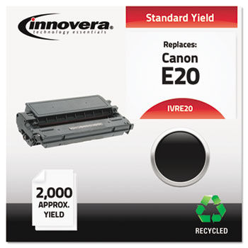 Remanufactured, 1492A002AA (E20) Toner, 2000 Yield, Black