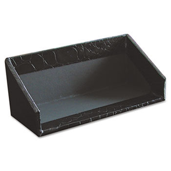 Aurora ProFormance Business Card Holder, Black, 1 5/8 x 1 3/4 x 4 1/8