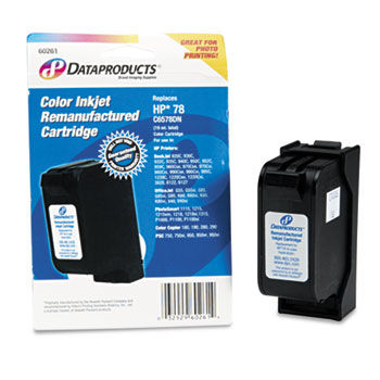 60261 Compatible Remanufactured Ink, 450 Page-Yield, Tri-Color