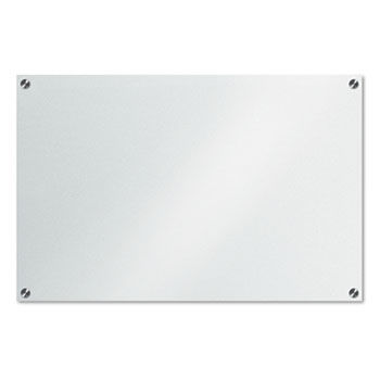 GlassX Frosted Glass Dry Erase Board, 35 x 23, Unframed