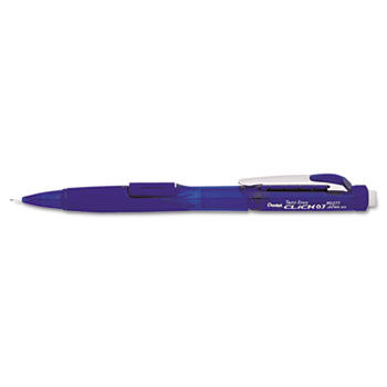 Twist-Erase CLICK Mechanical Pencil, 0.7 mm, Blue Barrel