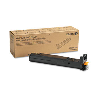 106R01316 High-Yield Toner, 12000 Page-Yield, Black