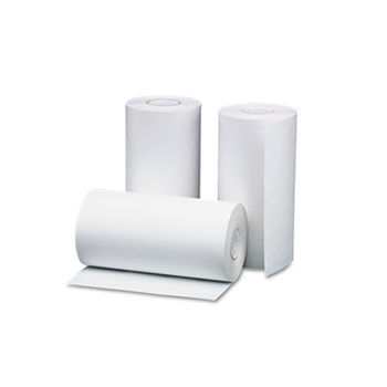 Single-Ply Thermal Cash Register/POS Rolls, 1-1/2"" x 40 ft., White, 10/Pk