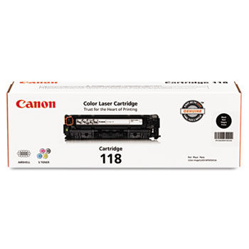 2662B001 (118) Toner, 3400 Page-Yield, Black