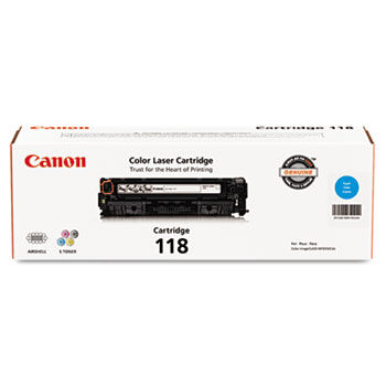 2661B001 (118) Toner, 2900 Page-Yield, Cyan