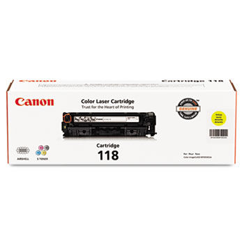 2659B001 (118) Toner, 2900 Page-Yield, Yellow