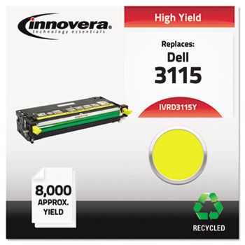 Remanufactured 310-8401 (3115) Toner, 8000 Yield, Yellow