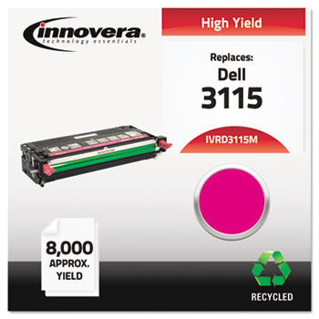 Remanufactured 310-8399 (3115) Toner, 8000 Yield, Magenta