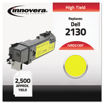 Compatible with 330-1438 (2130cn) Toner, 2500 Yield, Yellow