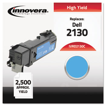 Compatible with 330-1437 (2130cn) Toner, 2500 Yield, Cyan