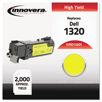 Compatible with 310-9062 (1320) Toner, 2000 Yield, Yellow