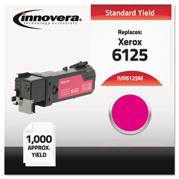 Compatible with 106R01332 (Phaser 6125) Toner, 1000 Yield, Magenta