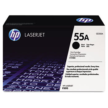 CE255A (HP 55A) Smart Toner, 6000 Page-Yield, Black