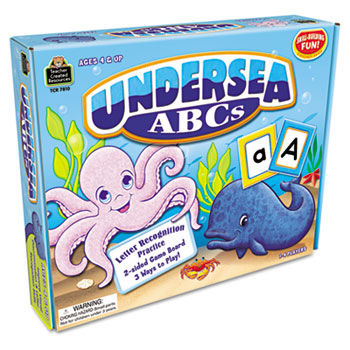 Undersea ABCs Game, Ages 4 and Up, 1-4 Players