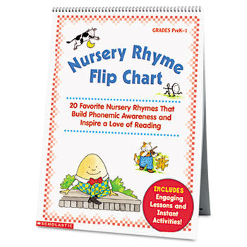 Nursery Rhyme Flip Chart, Grades PreK-1, 20 Pages