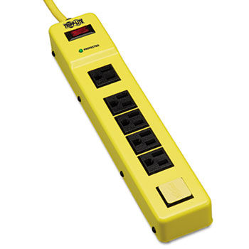 TLM626SA Safety Surge Suppressor, 6 Outlet, OSHA, 6ft Cord, 420 Joules