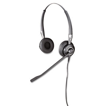 BIZ 2475 Binaural Over-the-Head Headset w/Ultra Noise Canceling Microphone