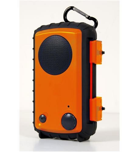 Water Tight Speaker Case Orange