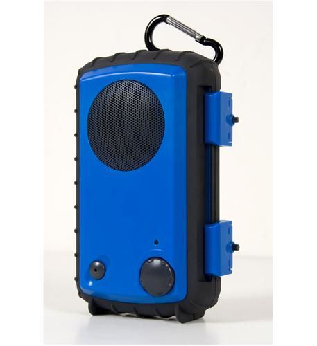 Water Tight Speaker Case Blue