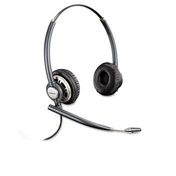 EncorePro Premium Binaural Over-the-Head Headset w/Noise Canceling Microphone