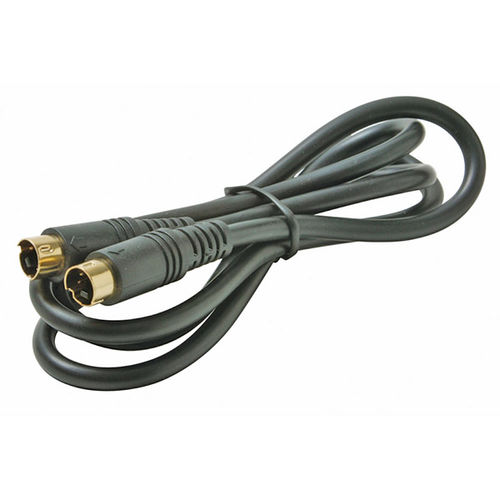 3' Black S-Video Patch Cord