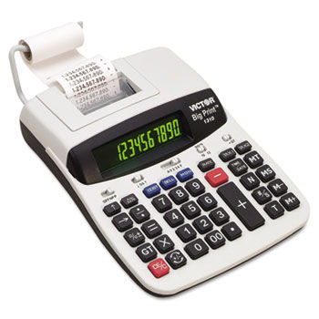 1310 Big Print Commercial Thermal Printing Calculator, 10-12-Digit