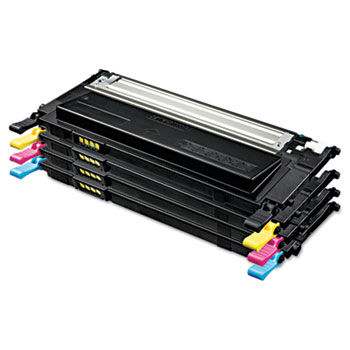 CLTP409C Toner, 1,000 Page-Yield, Black, Cyan, Magenta, Yellow, 4/Box