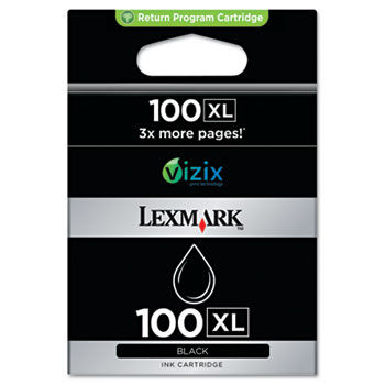 14N0683 (100XL) High-Yield Ink, 510 Page-Yield, 2/Pk, Black