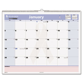 QuickNotes Special Edition Recycled Wall Calendar, 15"" x 12"", 2014