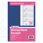 Receipt Book, 7 5/8 x 11, Three-Part Carbonless, 100 Forms