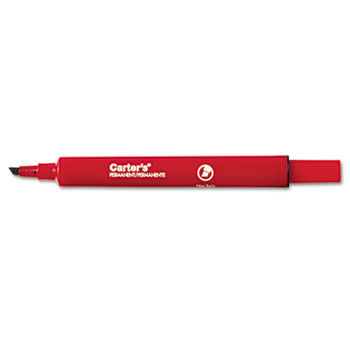 Large Permanent Marker, Chisel Tip, Red